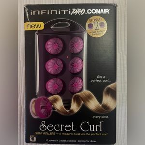 Infiniti Pro by Conair Secret Curl Snap Rollers (in original box)